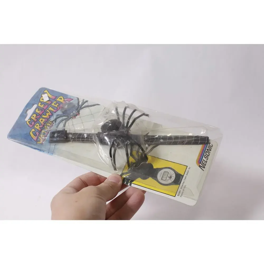 Creepy Crawler Spider Watch by Nelsonic Halloween Accessory ~ 260806-WH 528